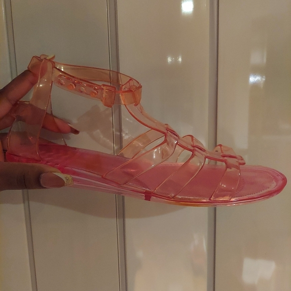 Pink jelly gladiator sandals - Picture 11 of 12